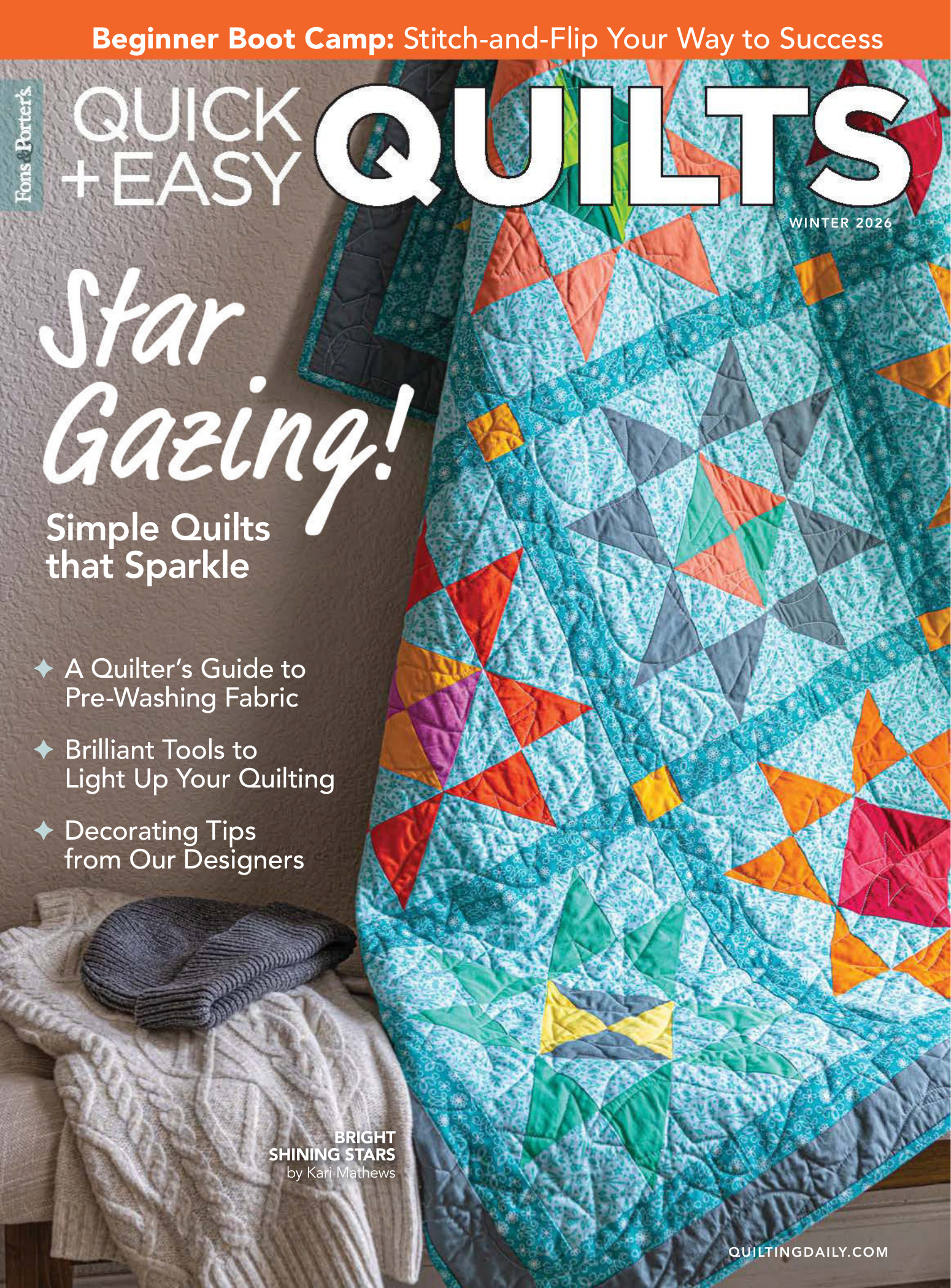 Quick Easy Quilts - Winter 2026 - En